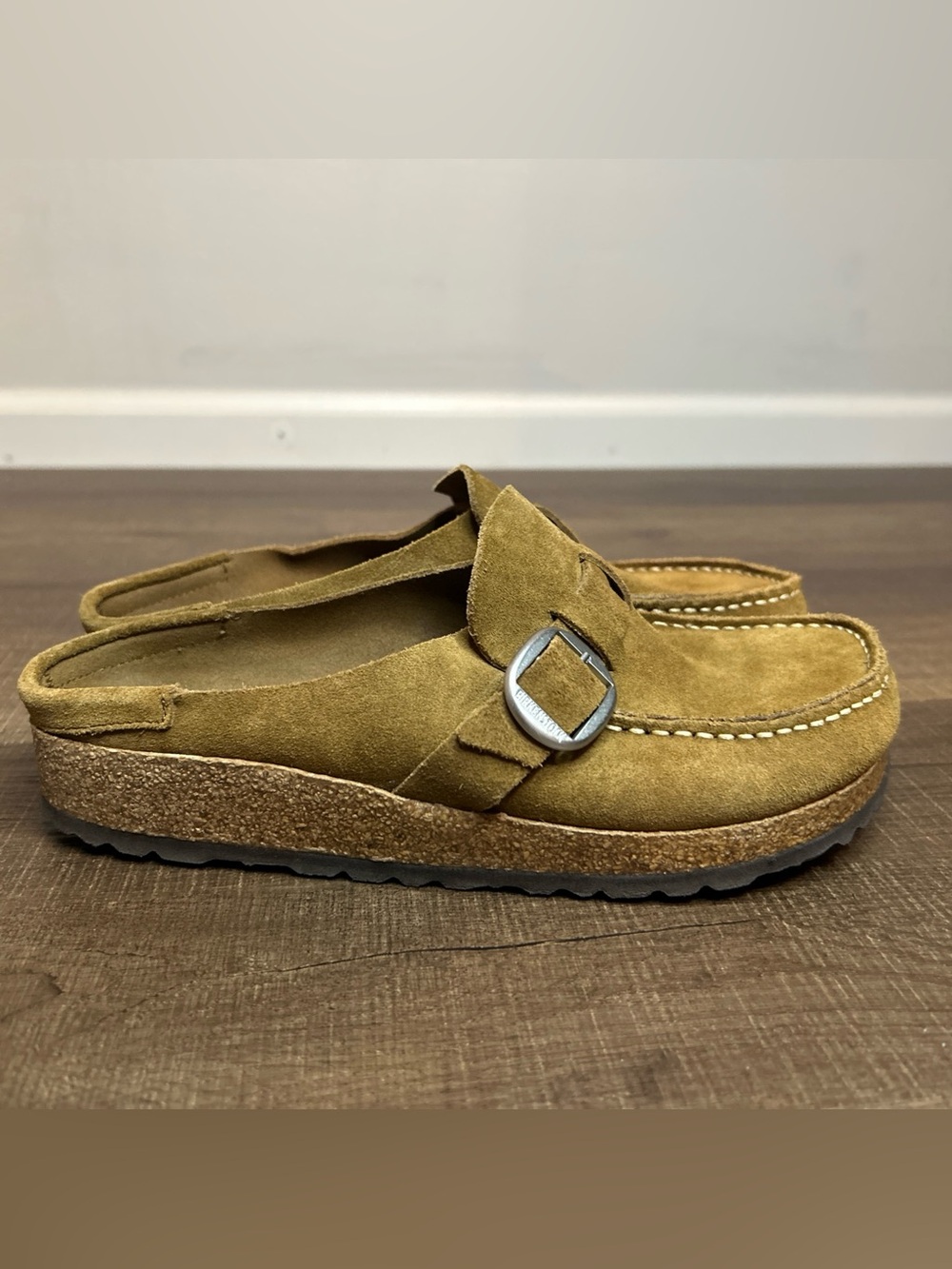 Birkenstock Buckley Clog Tea Tan Color EU 37 Women’s 6 6.5 Medium Narrow